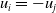 u Subscript i Baseline equals minus u Subscript j