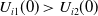 upper U Subscript i Baseline 1 Baseline left parenthesis 0 right parenthesis greater than upper U Subscript i Baseline 2 Baseline left parenthesis 0 right parenthesis