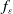 f Subscript epsilon