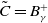 upper C overtilde equals upper B Subscript gamma Superscript plus