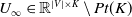 upper U Subscript normal infinity Baseline element of double struck upper R Superscript StartAbsoluteValue upper V EndAbsoluteValue times upper K minus upper P t left parenthesis upper K right parenthesis