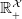 double struck upper R Subscript plus Superscript script upper X