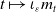 t right arrow from bar iota Subscript epsilon Baseline m Subscript t