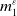 m 1 Superscript epsilon