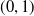 left parenthesis 0 comma 1 right parenthesis