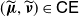 left parenthesis bold italic mu overtilde comma bold italic nu overtilde right parenthesis element of sans serif upper C sans serif upper E