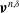 bold italic nu Superscript n comma delta