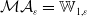 script upper M script upper A Subscript epsilon Baseline equals double struck upper W Subscript 1 comma epsilon
