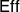 sans serif upper E sans serif f sans serif f