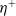 eta Superscript plus