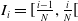 upper I Subscript i Baseline equals left bracket StartFraction i minus 1 Over upper N EndFraction comma StartFraction i Over upper N EndFraction left bracket
