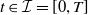 t element of script upper I equals left bracket 0 comma upper T right bracket