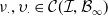 nu Subscript dot Baseline comma upsilon Subscript dot Baseline element of script upper C left parenthesis script upper I comma script upper B Subscript normal infinity Baseline right parenthesis