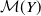 script upper M left parenthesis upper Y right parenthesis