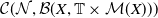 script upper C left parenthesis script upper N comma script upper B left parenthesis upper X comma double struck upper T times script upper M left parenthesis upper X right parenthesis right parenthesis right parenthesis