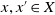 x comma x prime element of upper X