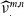ModifyingAbove nu With caret Subscript dot Superscript m comma n