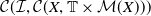 script upper C left parenthesis script upper I comma script upper C left parenthesis upper X comma double struck upper T times script upper M left parenthesis upper X right parenthesis right parenthesis right parenthesis