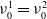 nu 0 Superscript 1 Baseline equals nu 0 squared