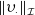 StartMetric upsilon Subscript dot Baseline EndMetric Subscript script upper I