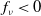 f Subscript nu Baseline less than 0