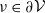 nu element of partial differential script upper V