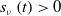 s Subscript nu Baseline left parenthesis t right parenthesis greater than 0