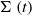 normal upper Sigma left parenthesis t right parenthesis