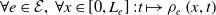 for all e element of script upper E comma for all x element of left bracket 0 comma upper L Subscript e Baseline right bracket colon t right arrow from bar rho Subscript e Baseline left parenthesis x comma t right parenthesis