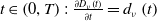 t element of left parenthesis 0 comma upper T right parenthesis colon StartFraction partial differential upper D Subscript nu Baseline left parenthesis t right parenthesis Over partial differential t EndFraction equals d Subscript nu Baseline left parenthesis t right parenthesis