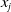 x Subscript j