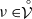 nu element of ModifyingAbove script upper V With ring