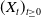 left parenthesis upper X Subscript t Baseline right parenthesis Subscript t greater than or equals 0