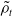 rho overtilde Subscript t