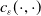 c Subscript epsilon Baseline left parenthesis dot comma dot right parenthesis