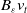 upper B Subscript epsilon Baseline v Subscript t