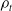 rho Subscript t