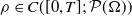 rho element of upper C left parenthesis left bracket 0 comma upper T right bracket semicolon script upper P left parenthesis normal upper Omega right parenthesis right parenthesis