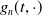 g Subscript n Baseline left parenthesis t comma dot right parenthesis
