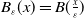 upper B Subscript epsilon Baseline left parenthesis x right parenthesis equals upper B left parenthesis StartFraction x Over epsilon EndFraction right parenthesis