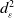 d Subscript epsilon Superscript 2