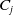 upper C Subscript j