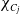 chi Subscript upper C Sub Subscript j