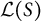 script upper L left parenthesis upper S right parenthesis