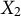 upper X 2