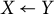 upper X left arrow upper Y