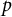 p