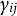 gamma Subscript i j