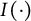 upper I left parenthesis dot right parenthesis
