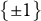 StartSet plus or minus 1 EndSet